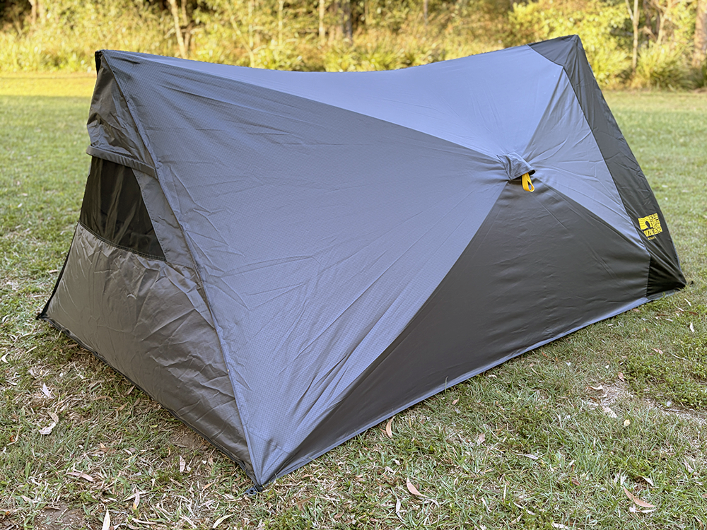 RapidPack Swag tent rear window view