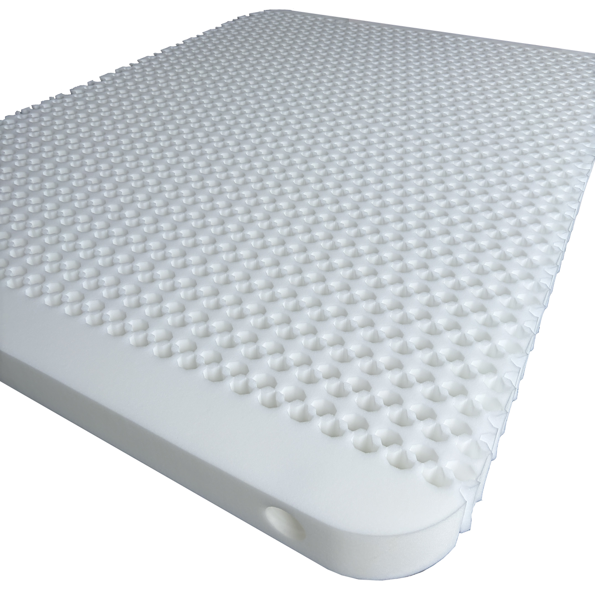 Accordion cut foam inside mattress